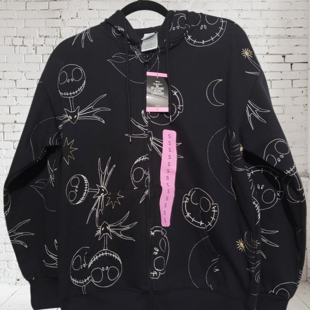 Adult NBC Black Graphic Hoodie